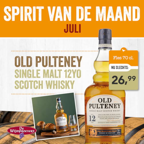 Old Pulteney  Single Malt 12YO Scotch Whisky